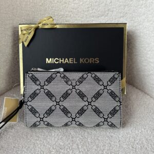 Jet Set Adele Empire Logo Jacquard Smartphone Wallet - жіночий гаманець Michael Kors