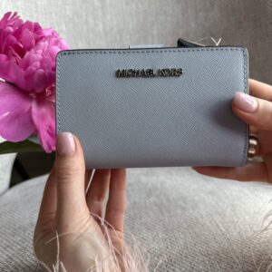 Jet Set Travel Medium Saffiano Leather Wallet - жіночий гаманець Michael Kors