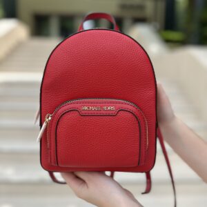 Jaycee Extra-Small Pebbled Leather Convertible Backpack - жіночий рюкзак-кросбоді Michael Kors