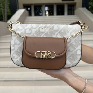 Parker Large Empire Signature Logo 2-in-1 Crossbody Bag - жіноча сумочка Michael Kors у новому принті