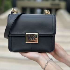 Sonia Small Leather Shoulder Bag у кольорі Black - жіноча сумочка Michael Kors
