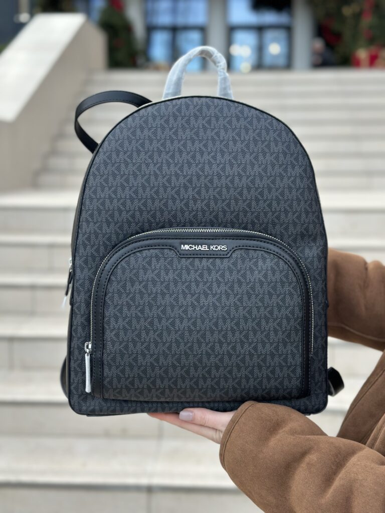 Jaycee Large Logo Backpack у кольорі Black - рюкзак Michael Kors