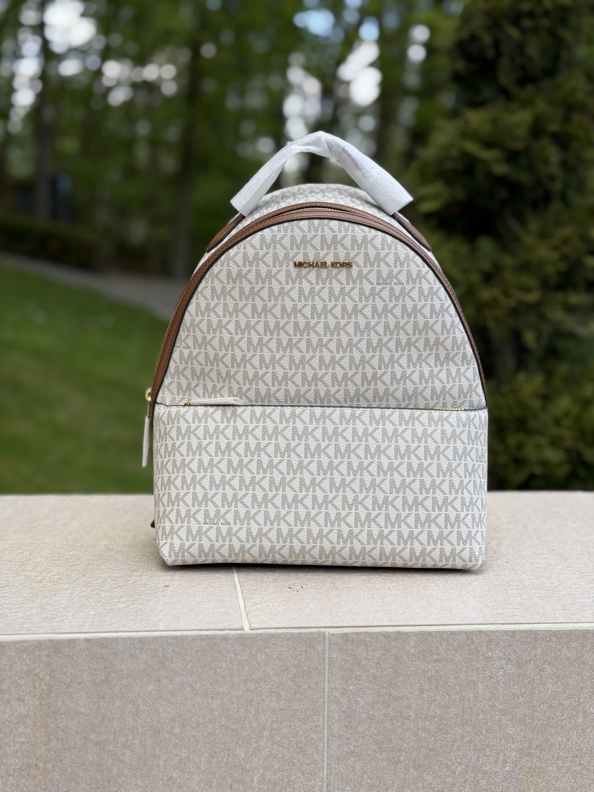 Sheila Medium Logo Backpack у кольорі Vanilla — жіночий рюкзак Michael Kors - Зображення 3
