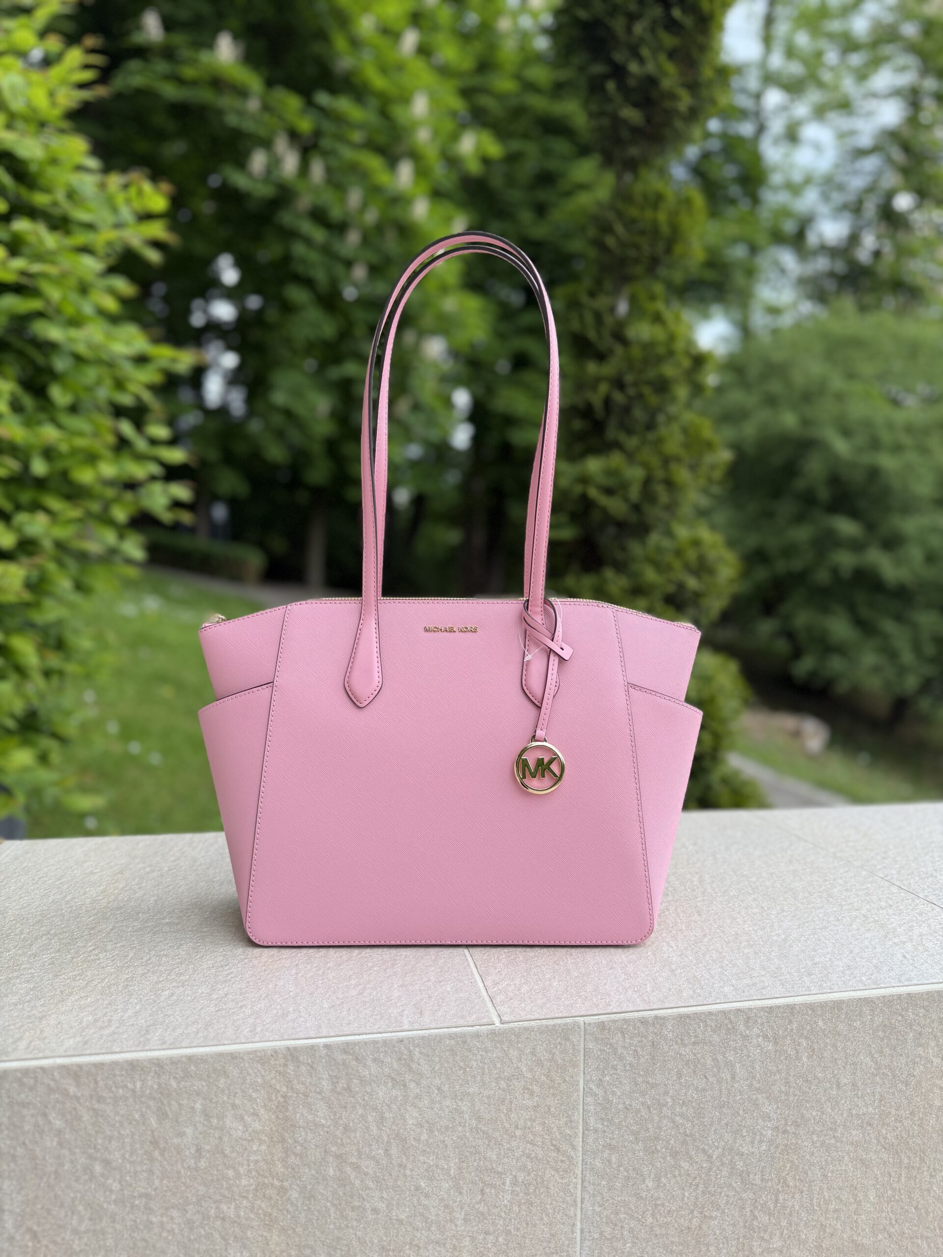 Marilyn Medium Saffiano Leather Tote Bag у кольорі Carnation — жіноча сумка Michael Kors - Зображення 3
